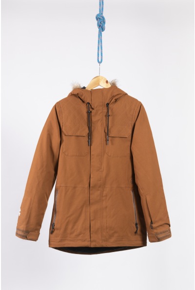 Location veste de ski Volcom femme brown