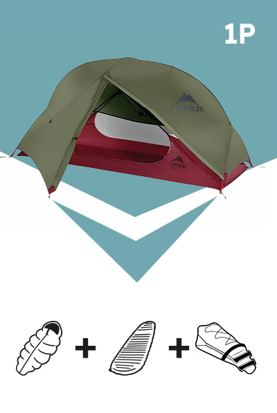 PACK BIKEPACKING MSR HUBBA HUBBA BIKEPACK 1p 5 Location tente et materiel Bikepacking avec MSR Hubba Hubba BIKEPACK 1 personne livraison partout en France avec O'rentees