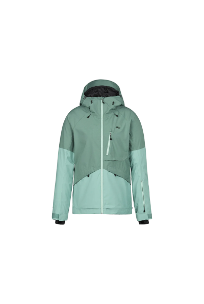 Alquiler de chaqueta de esquí/snowboard Picture Organic FRESYA JKT-B Sage Brush para mujer de O'rentee